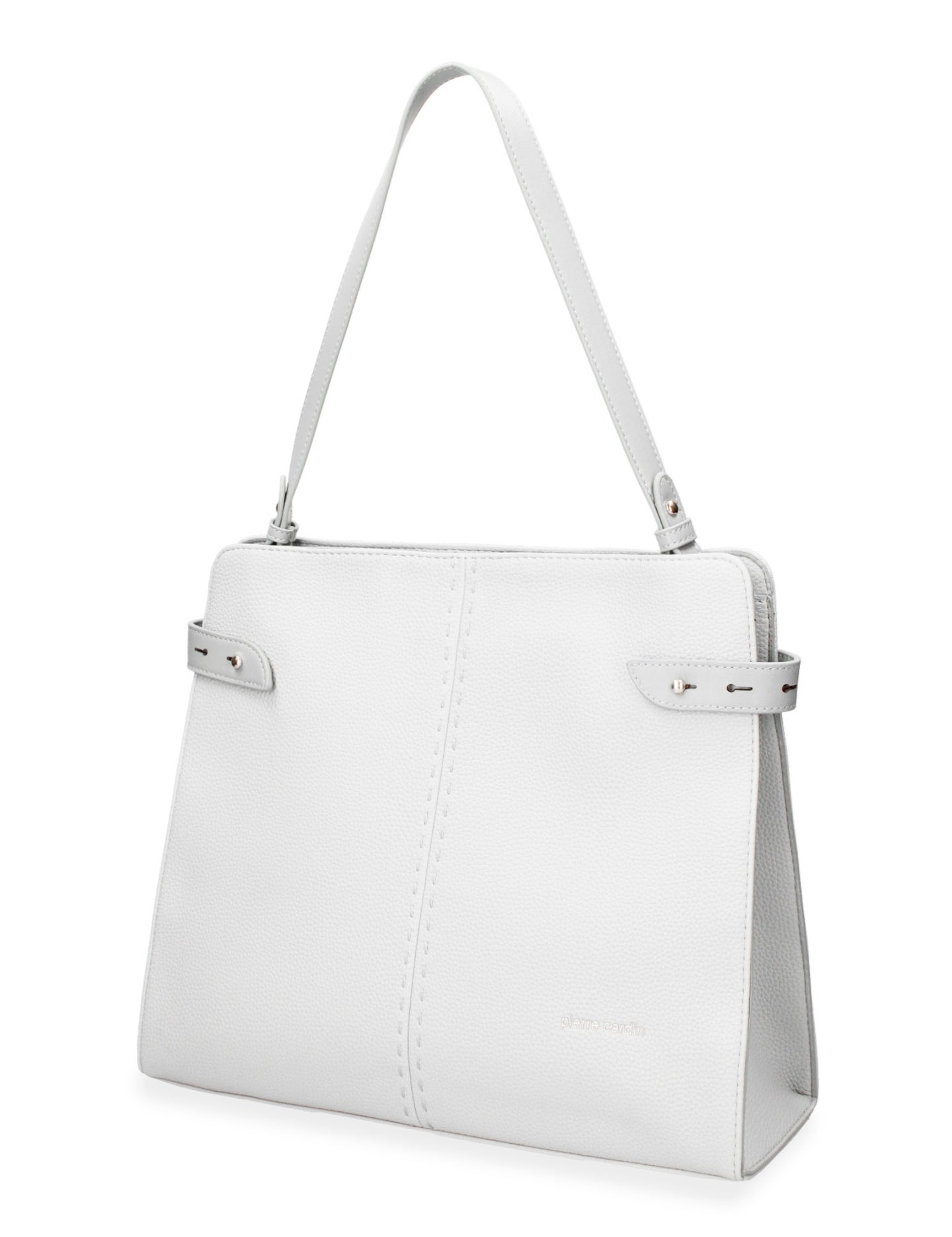 Borsa a Spalla in Pelle Vegana Bianco