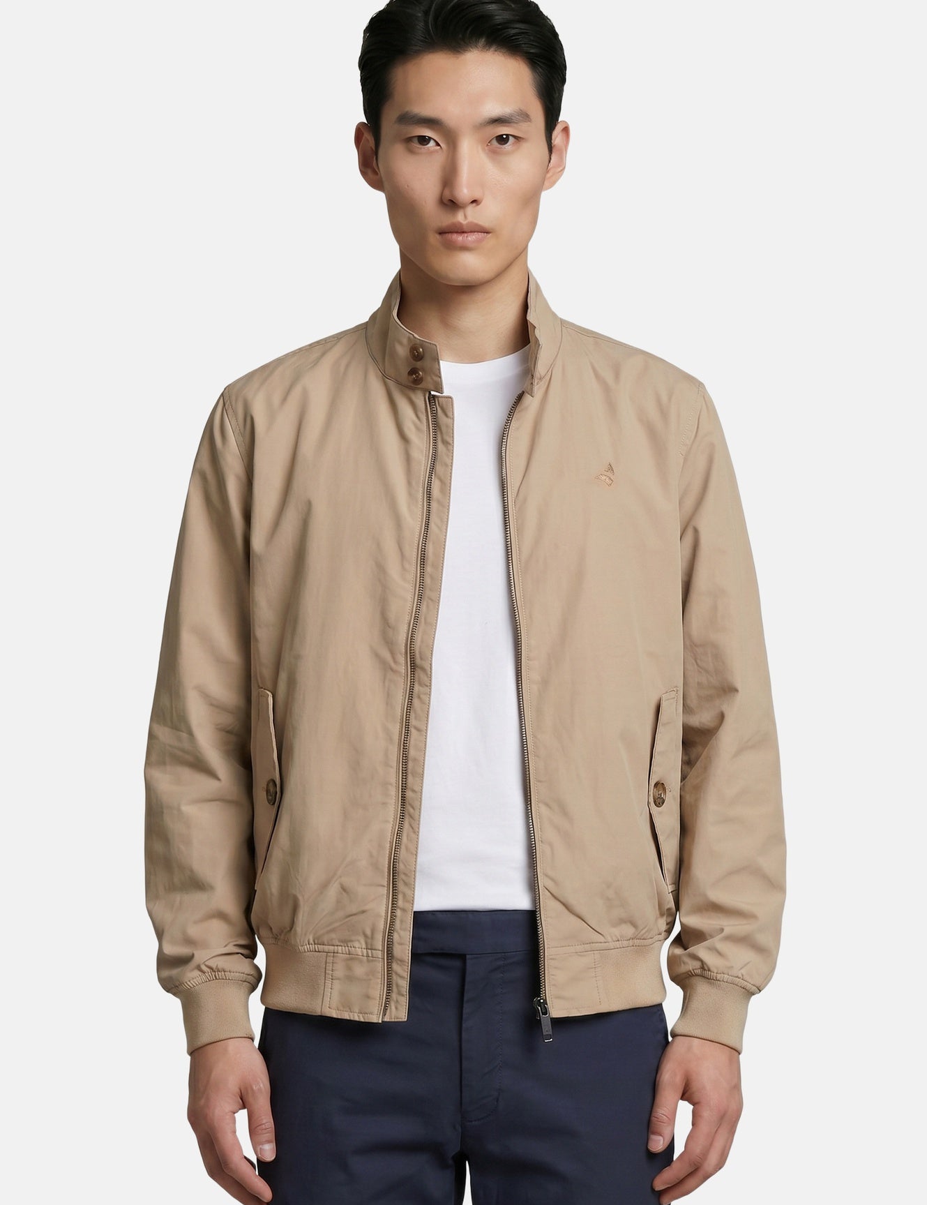 Giubbotto in Cotone Beige Navigare