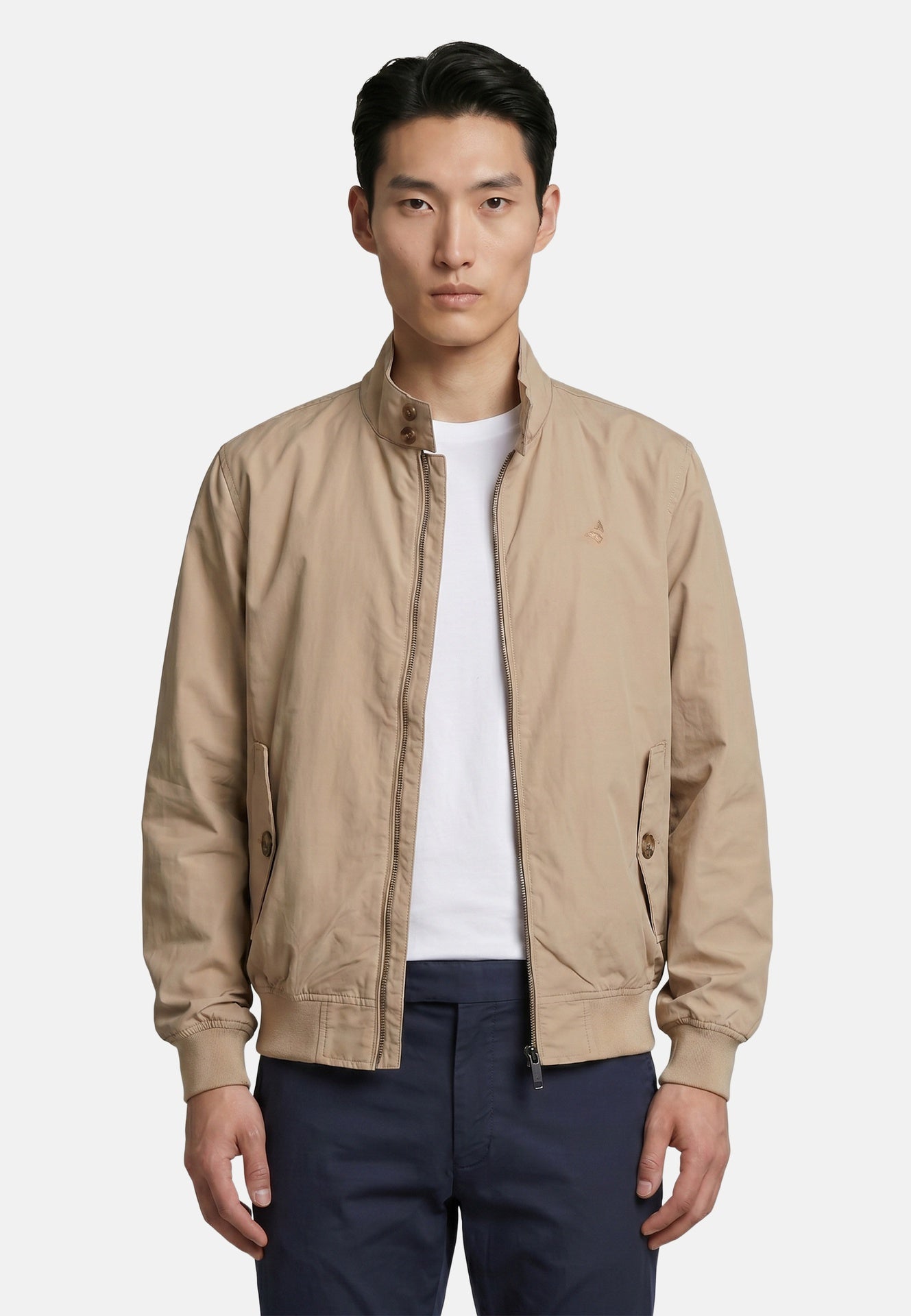 Giubbotto in Cotone Beige Navigare