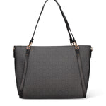 Borsa a Mano in Pelle Vegana Nero Pierre Cardin
