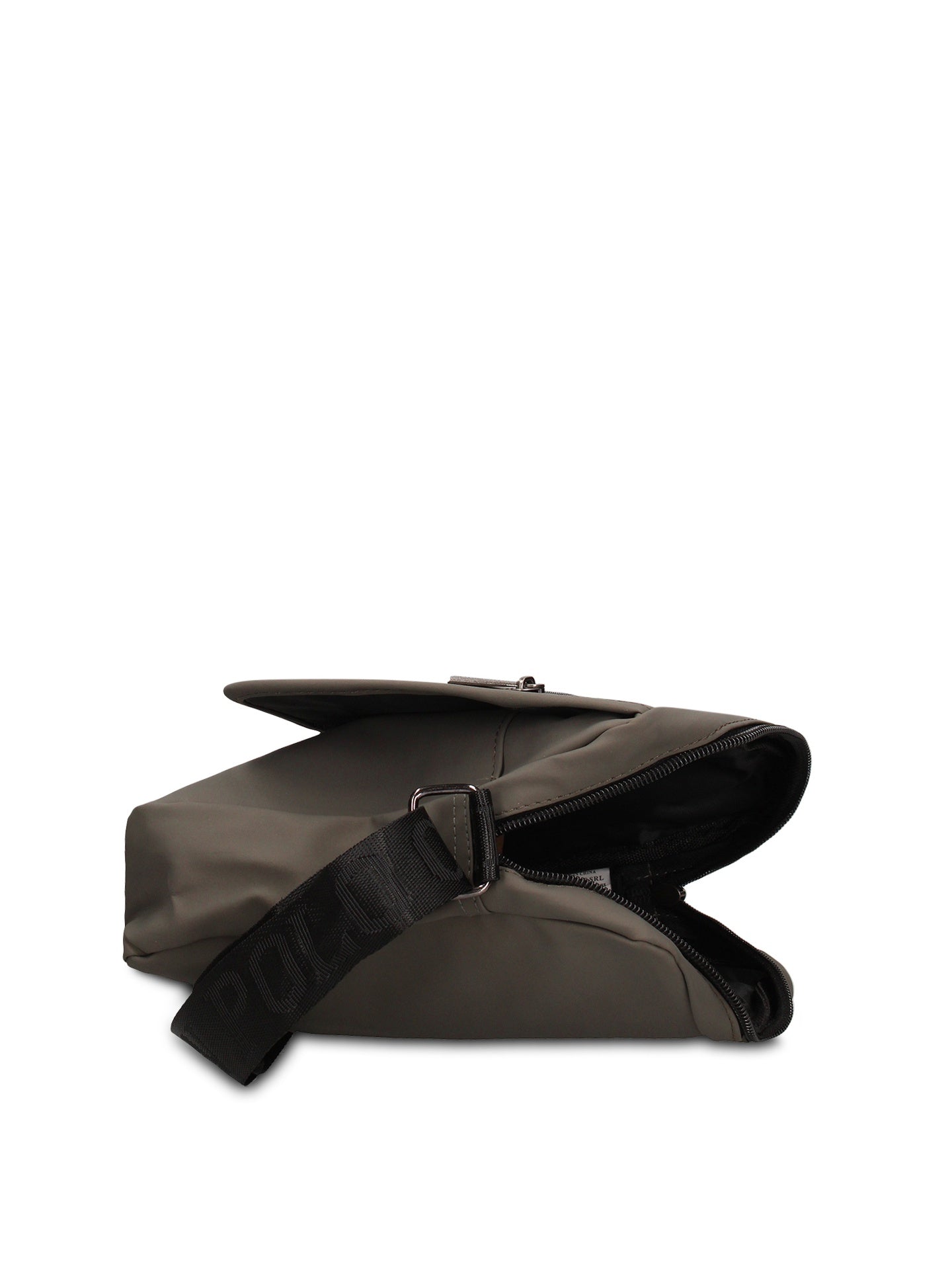 Borsa a Tracolla in 100% Pu Vegan Leather Verde Scuro