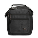Borsa a Tracolla in 100% Pu Vegan Leather Nero