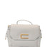 Borsa a bauletto in Pelle Vegana Off-White CUSTO BARCELONA