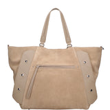 Borsa a Mano in Vera Pelle Cappuccino Chiara Ferretti