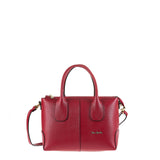 Borsa a Mano in Vera Pelle Rubino Pierre Cardin