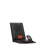 Portafoglio Uomo in Vera Pelle Nero
