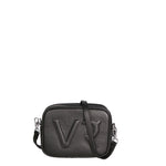 Borsa a Tracolla in Dollaro Leather Nero