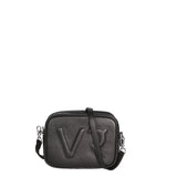 Borsa a Tracolla in Dollaro Leather Nero