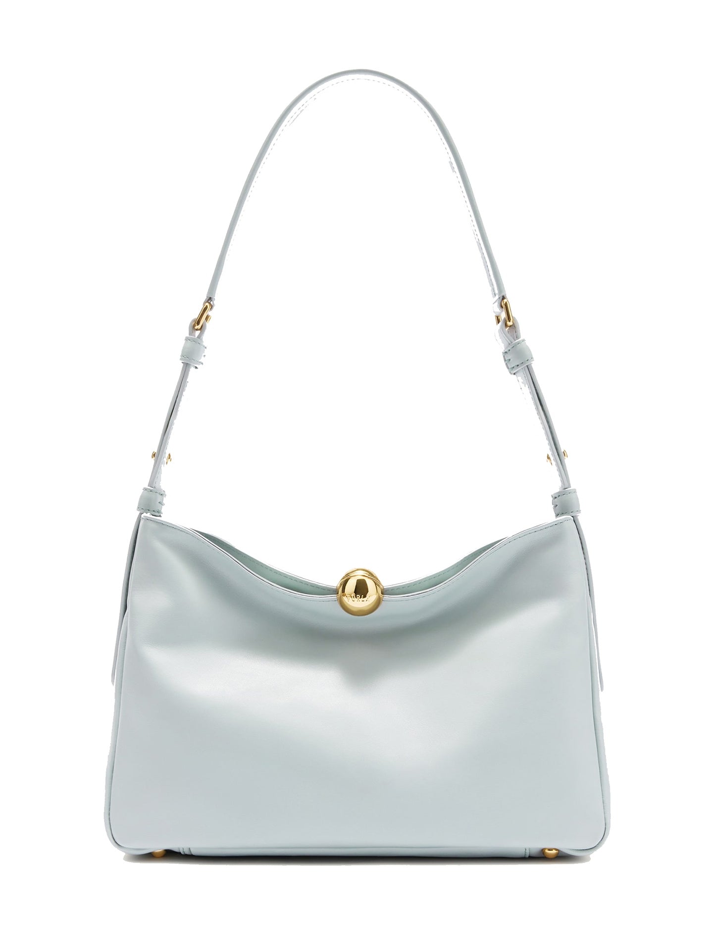 Borsa a Spalla in Pelle Celeste Furla