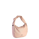 Borsa a Spalla in Vera Pelle Malva