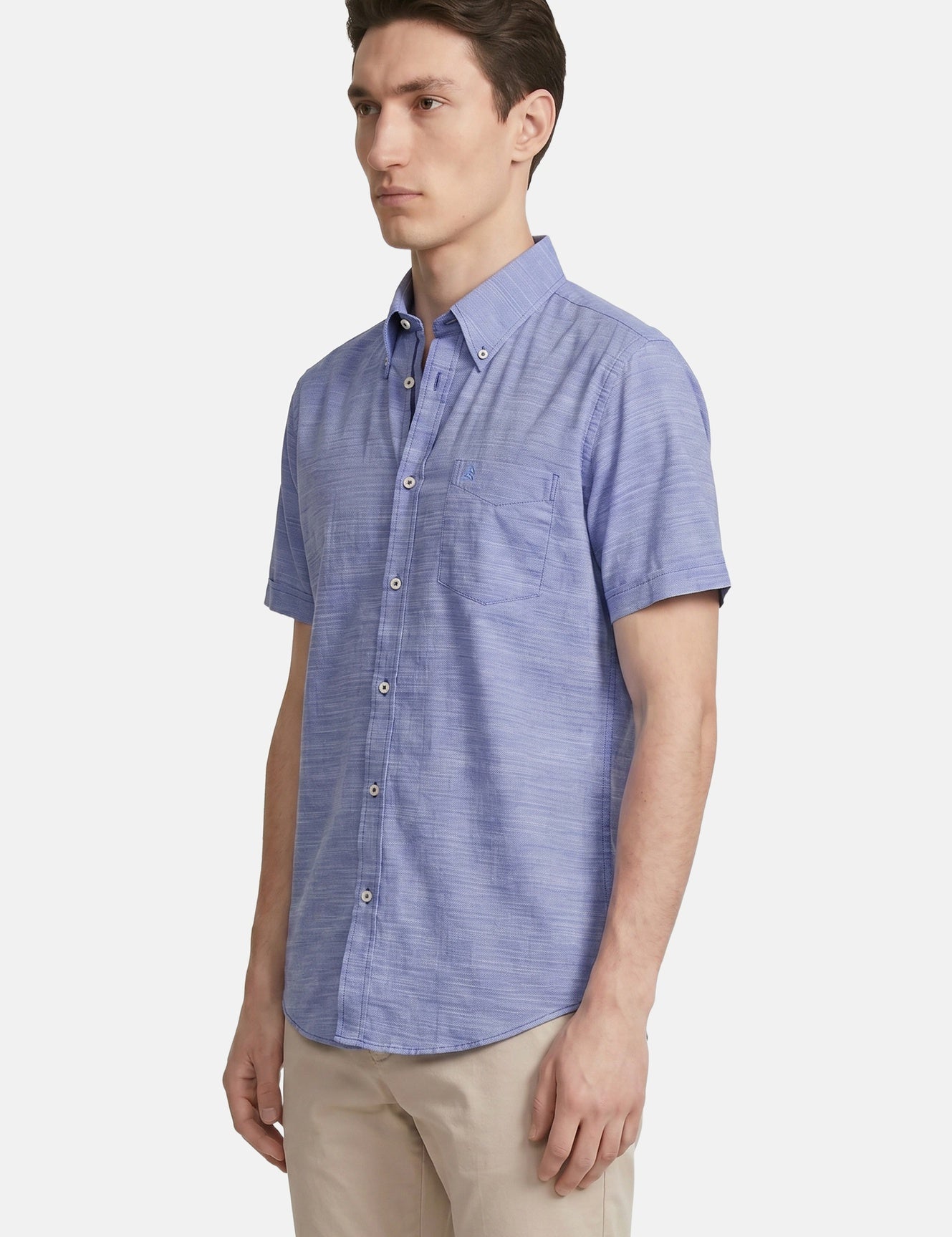 Camicia in Cotone Blu