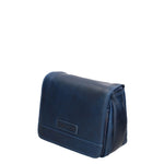 Borsa a Tracolla in Vera Pelle Blu