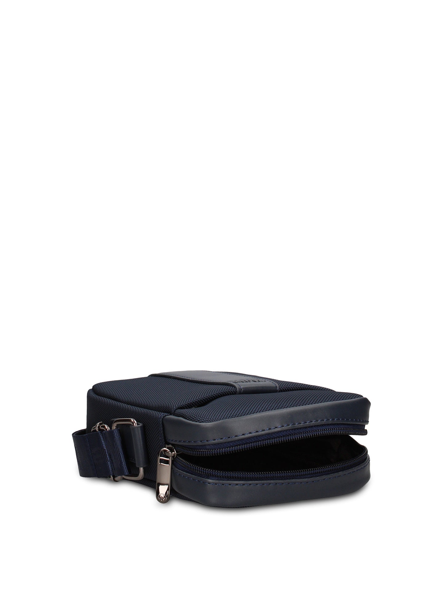 Borsa a Tracolla in 100% Pu Vegan Leather Blu