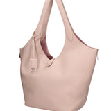 Borsa a Mano in Vera Pelle Nudo