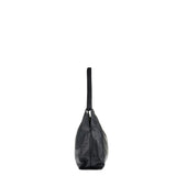 Borsa a Spalla in Vera Pelle Nero