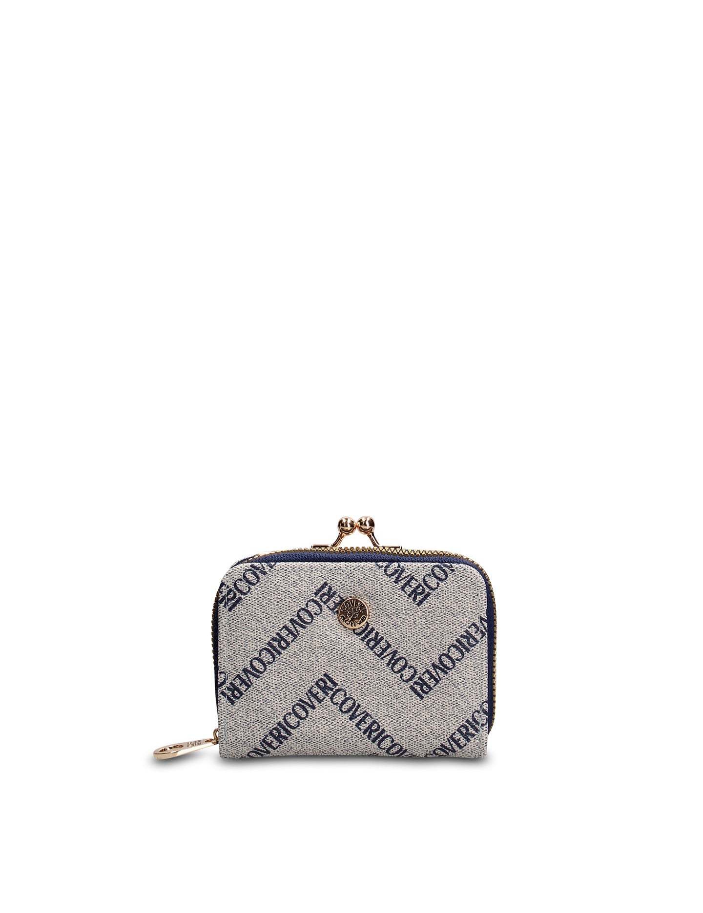 Portafoglio in Pelle Vegana Blu