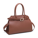 Borsa a Tracolla in Poliestere Marrone