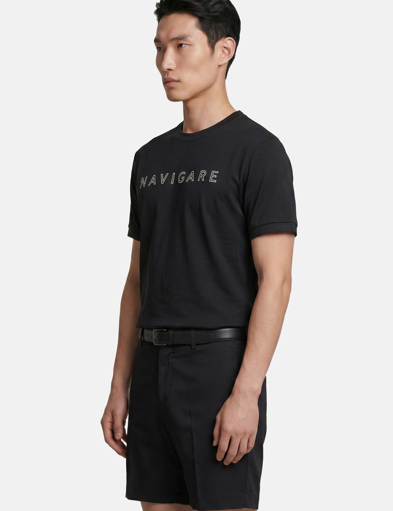 T-shirt in Cotone Nero