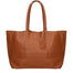 Borsa a Mano in 100% Cow Leather Cuoio Scuro Chiara Ferretti