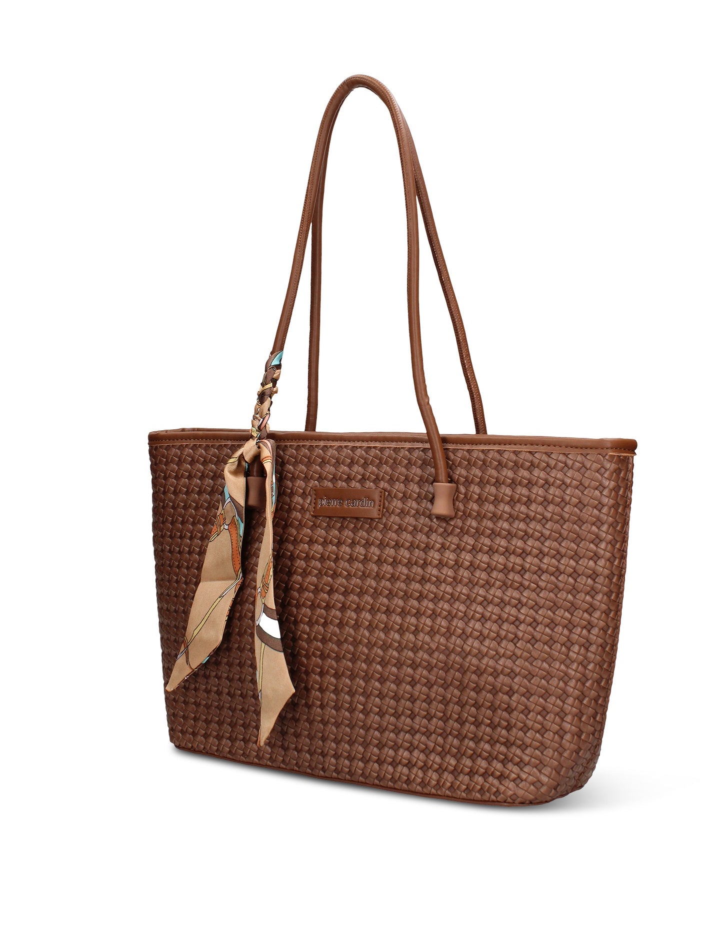 Borsa a Mano Donna in Pelle Vegana Marrone