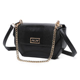 ALV Damen-Schultertasche – Schwarz