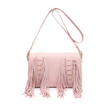 Borsa a Tracolla in Polyurethane Rosa