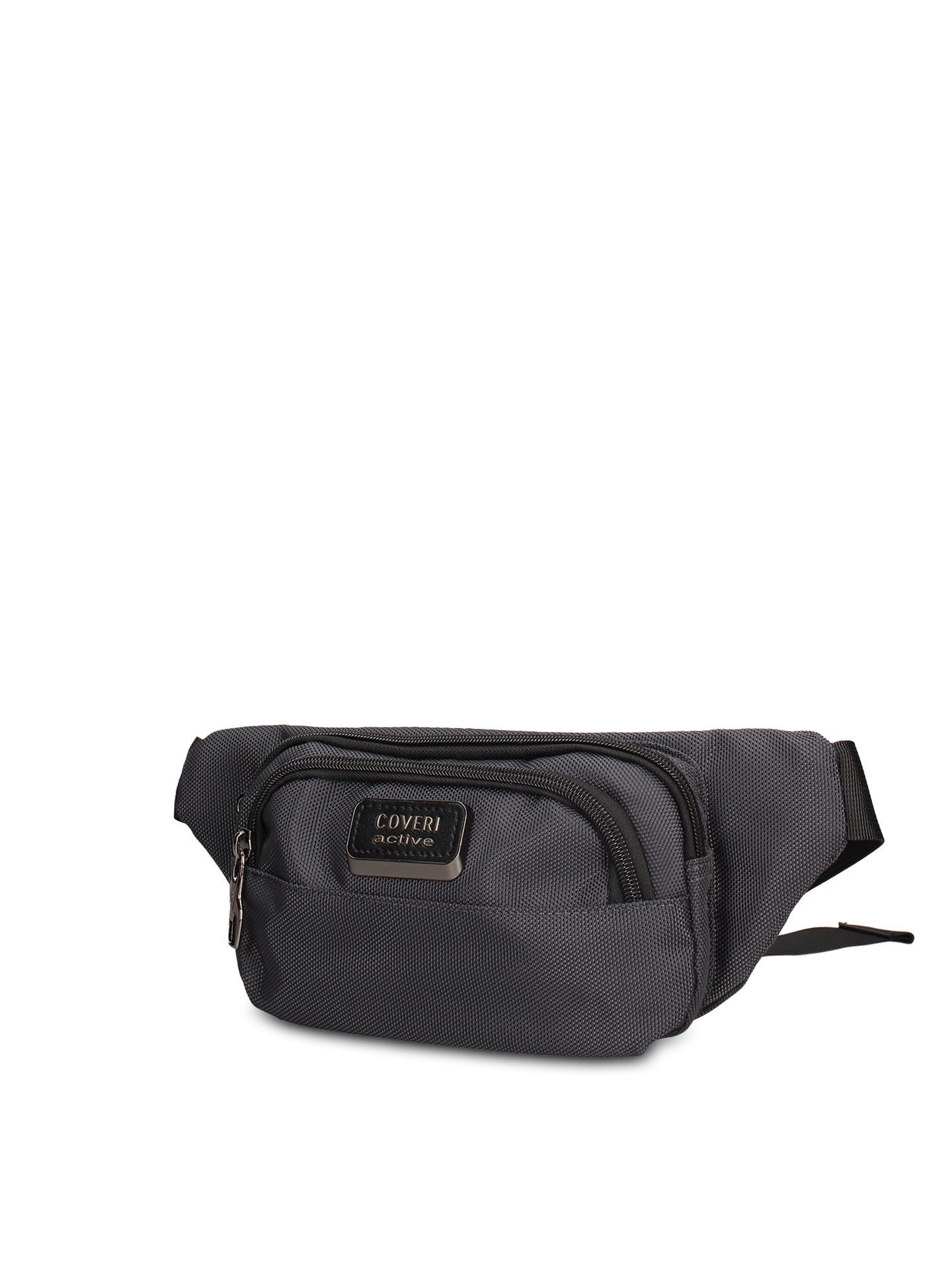Marsupio in 100% Pu Vegan Leather Grigio