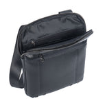 Borsa a Tracolla in Vera Pelle Nero