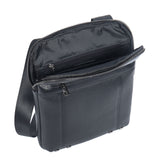 Borsa a Tracolla in Vera Pelle Nero