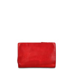 Portafoglio in Vera Pelle Rosso