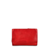 Portafoglio in Vera Pelle Rosso