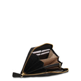 Portafoglio in Vera Pelle Nero