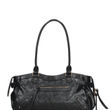 Borsa a Mano in Vera Pelle Nero Chiara Ferretti