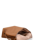 Borsa a Mano in Vera Pelle Cuoio Scuro