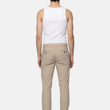Jeans in Cotone Beige
