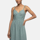 Vestito in Viscosa Blu