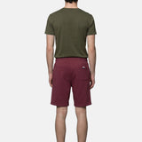 Pantaloncino in Cotone Vino
