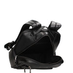 Zaino in Polyurethane Nero