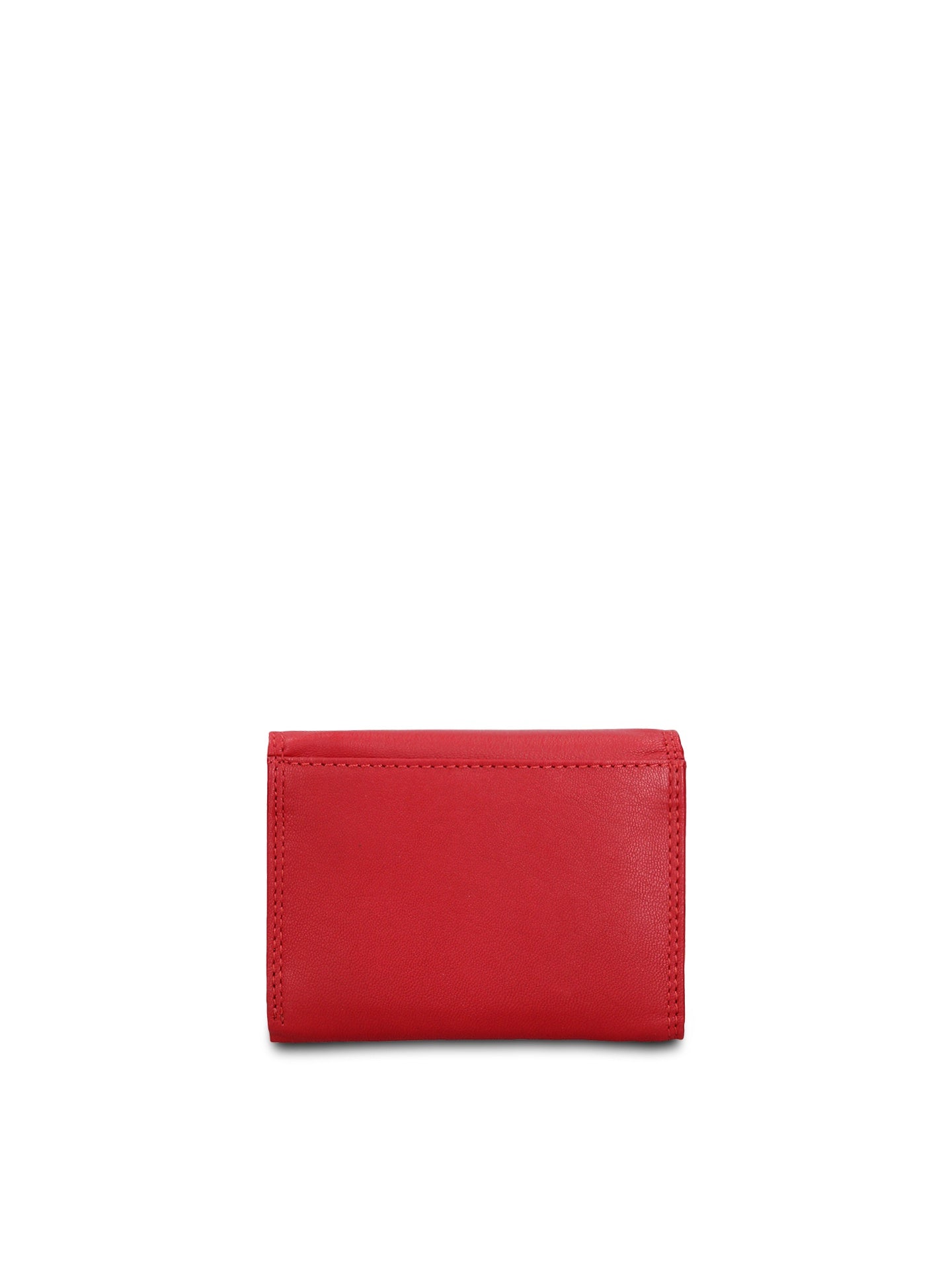 Portafoglio in Vera Pelle Rosso