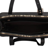 Borsa a Mano in Pelle Vegana Nero