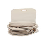 Borsa a Mano in Polyurethane Beige