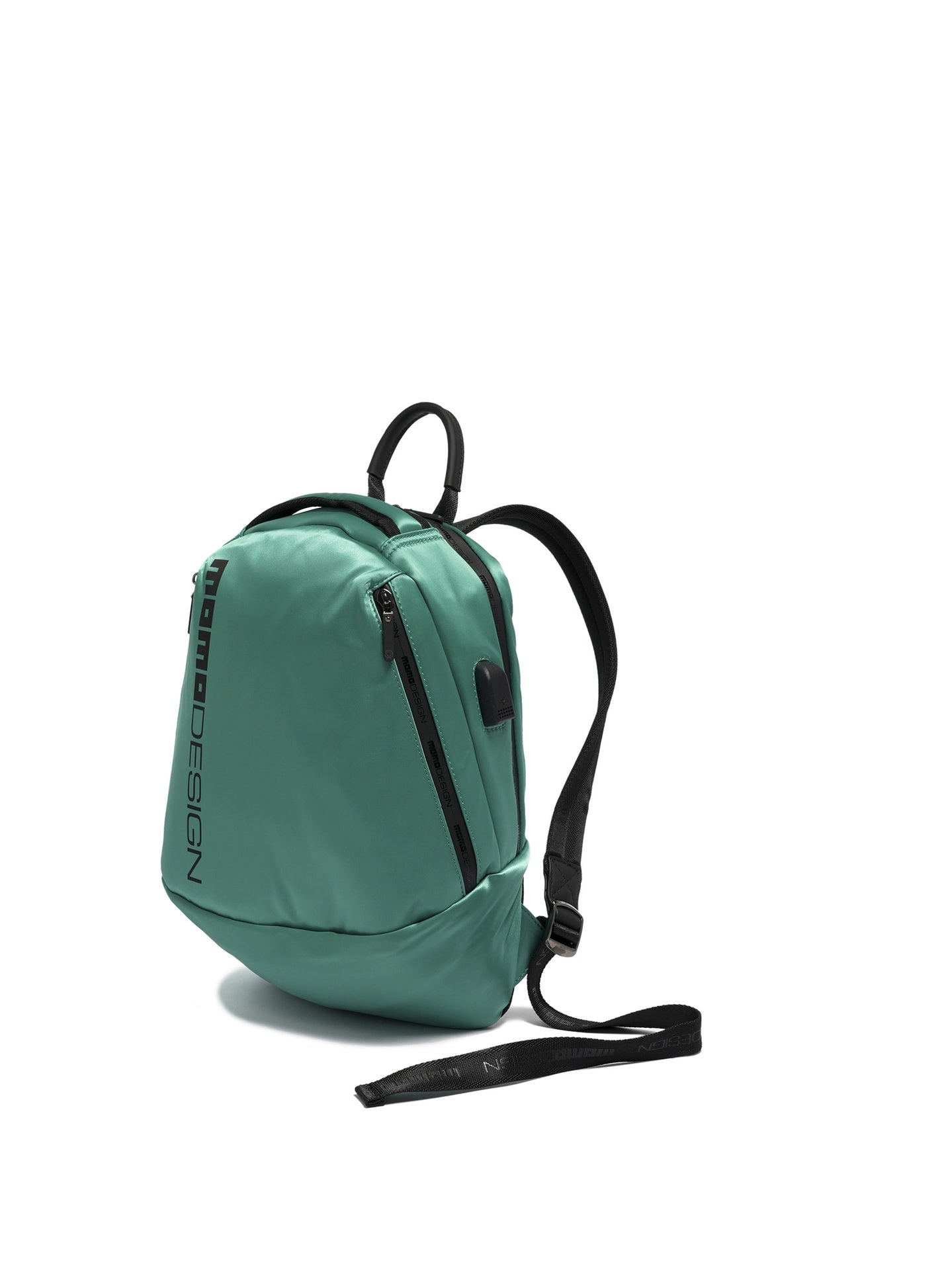 Zaino in Polyurethane Verde