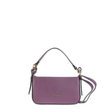 Borsa a Spalla in Vera Pelle Viola Pierre Cardin