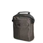 Borsa a Tracolla in 100% Pu Vegan Leather Grigio