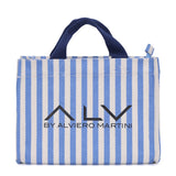 Borsa Shopper da donna ALV - Blu Chiaro