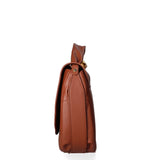 Borsa a Spalla in Vera Pelle Marrone
