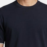 T-shirt in Cotone Blu Navy