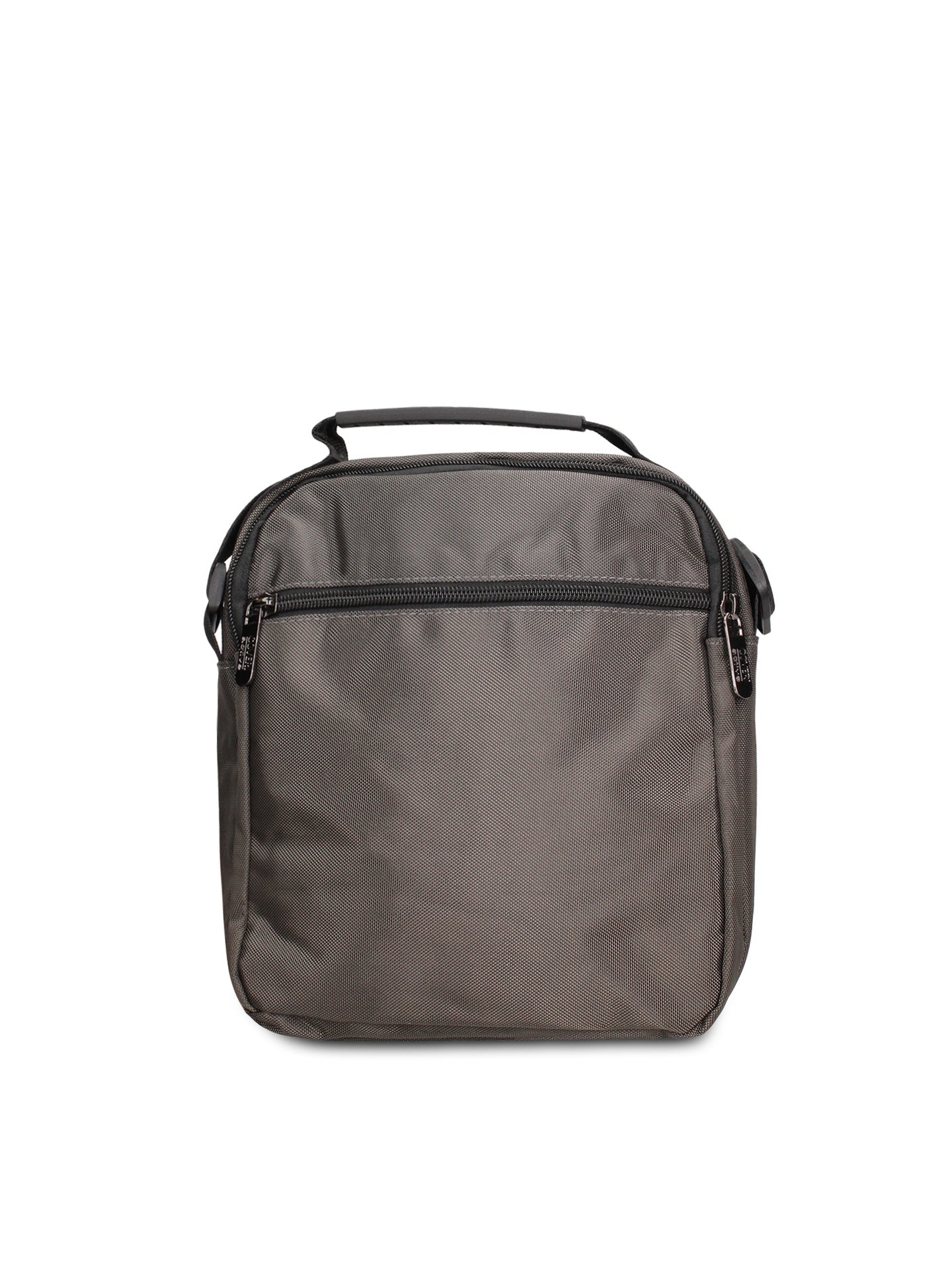 Borsa a Tracolla in 100% Pu Vegan Leather Grigio