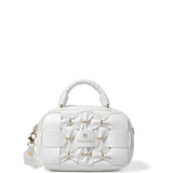 Borsa a Mano in Pelle Vegana Bianco Braccialini