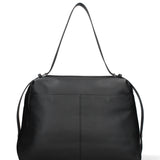 Borsa a Mano in Vera Pelle Nero